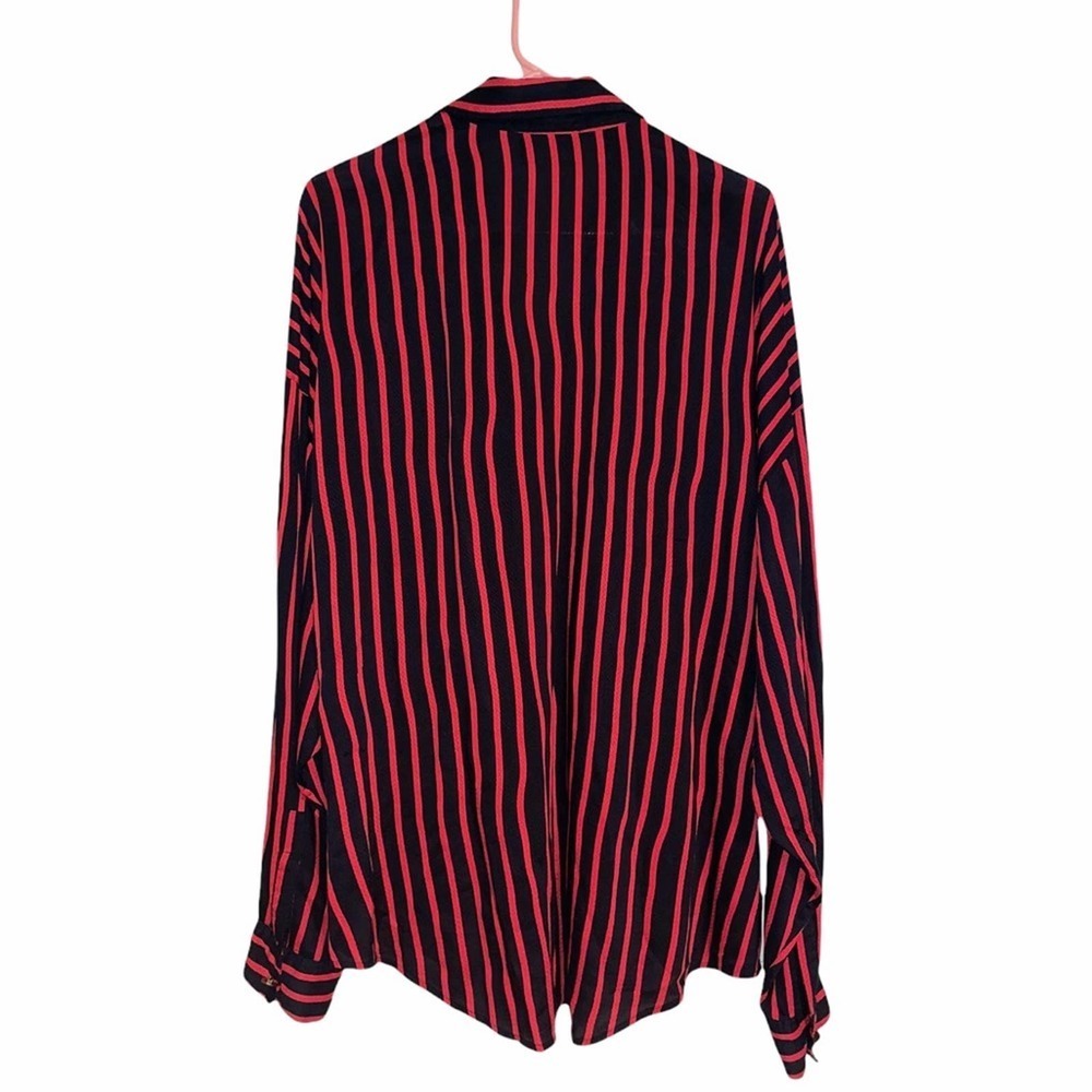 The Kooples Oversize Stripe Shirt Size 2 - Picture 8 of 9